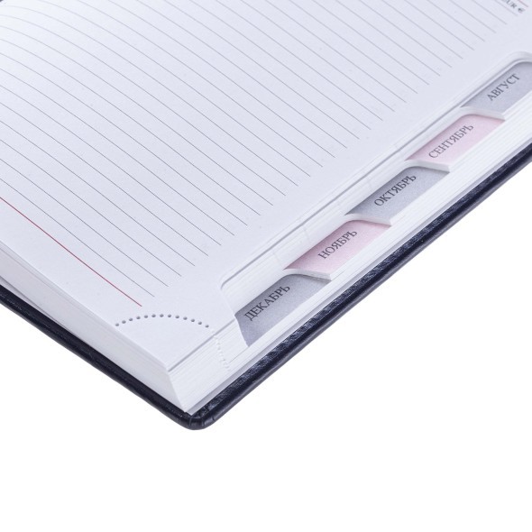 Ежедневник А5 2025г Sarif Image Синий (вырубка) Превью 1