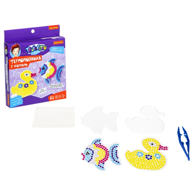 Творч Термомозаика Рыбка и утка (2 формы в наборе) Превью 1