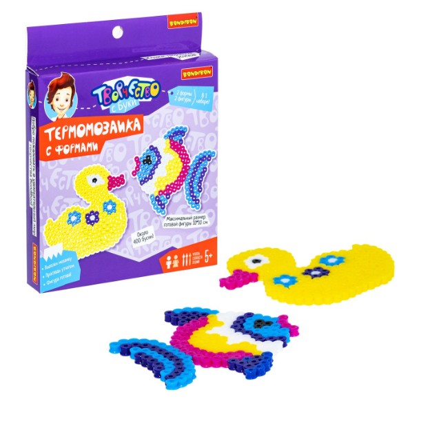 Творч Термомозаика Рыбка и утка (2 формы в наборе) Превью 2