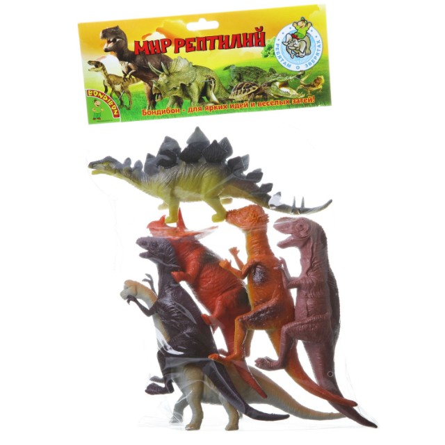 Набор Ребятам о Зверятах Динозавры 8-10 6шт.