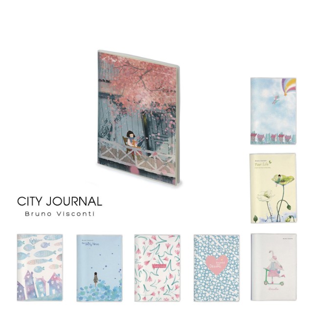 Зап. книжка А7 64л лин тв BV City Journal (8 видов) Превью 11