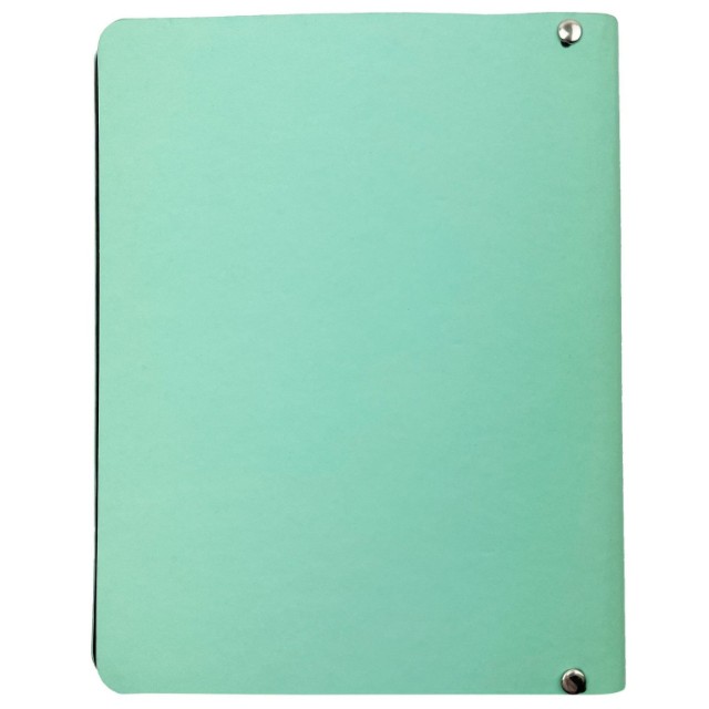 Тетрадь на кольцах пласт 120л Soft Touch Весенний мятный Превью 5