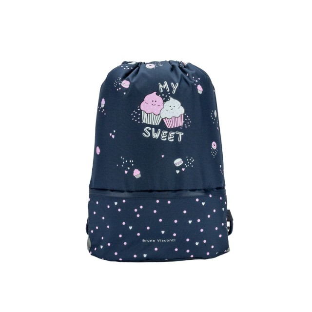 Мешок д/обуви BV My sweet, синий Превью 1