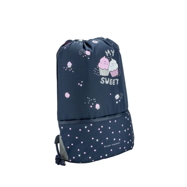 Мешок д/обуви BV My sweet, синий Превью 2