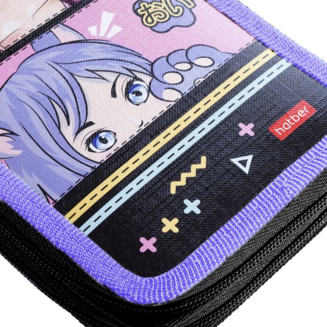 Пенал 2 отд пуст Hatber Аниме Превью 4