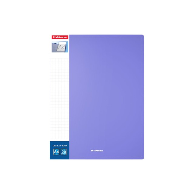 Папка-файл А4 20л EK Matt Pastel ассорти Превью 1