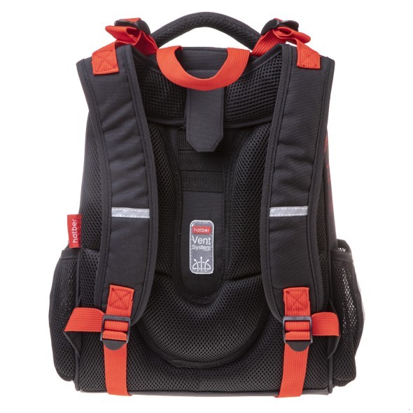 Ранец панцирный Hatber Supercar 37Х29Х17 см EVA материал светоотраж. 2 отделения 2 кармана с расширением Превью 4