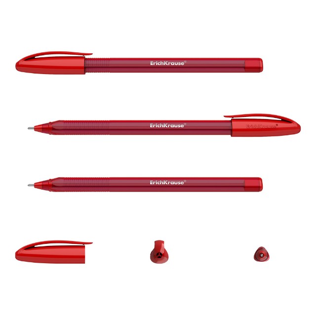 Ручка шариковая красная EK U-108 Original Stick 1.0, Ultra Glide Technology Превью 2