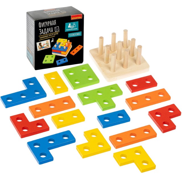 Головоломка Фигурная задача дерево Превью 6