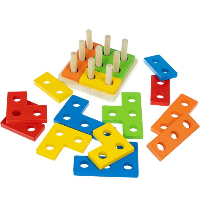 Головоломка Фигурная задача дерево Превью 2