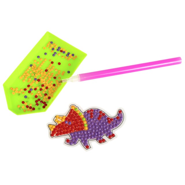 Творч Алмазная мозаика Наклейки Динозавры Превью 3