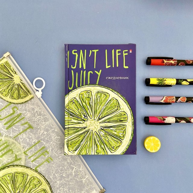 Ручка шариковая синяя BV FreshWrite Fresh&Fruity. Инжир 0,7мм принт Превью 2