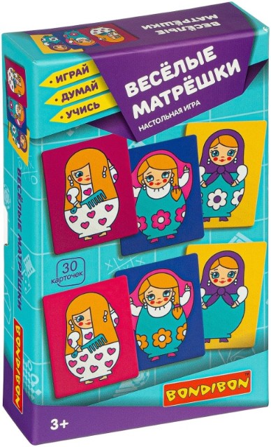 Игра Настольная Весёлые матрёшки
