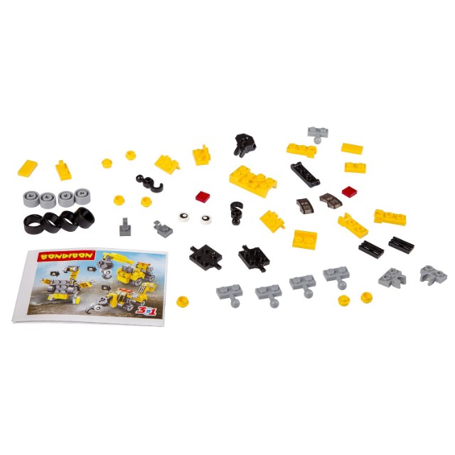 Конструктор Мини 3в1 Пожарная и строительная техника (6 видов) Превью 1