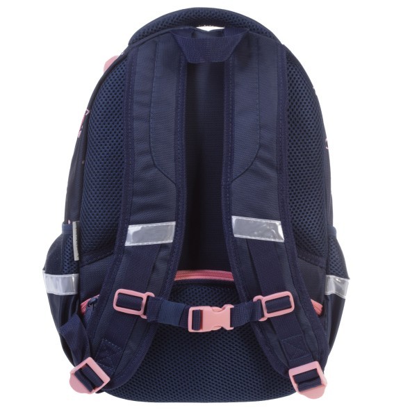 Рюкзак эргономич. Hatber CATs полиэстер нагрудная стяжка светоотраж. 2 отделения 2 кармана и 1 потайной на спинк Превью 5