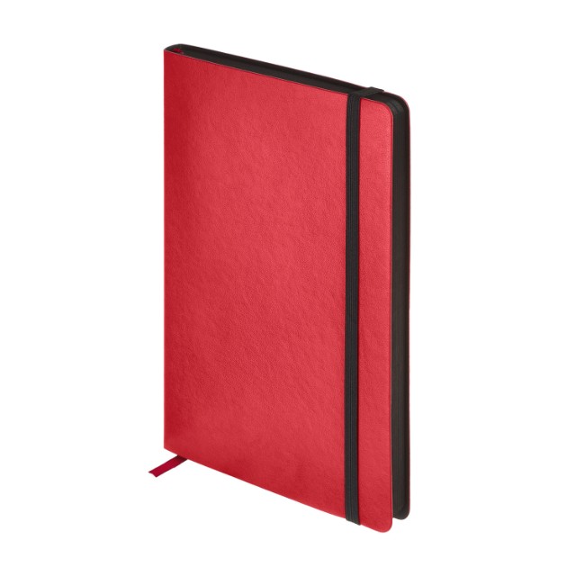 Ежедневник А5 BV Megapolis Soft красный недат в футляре Превью 6