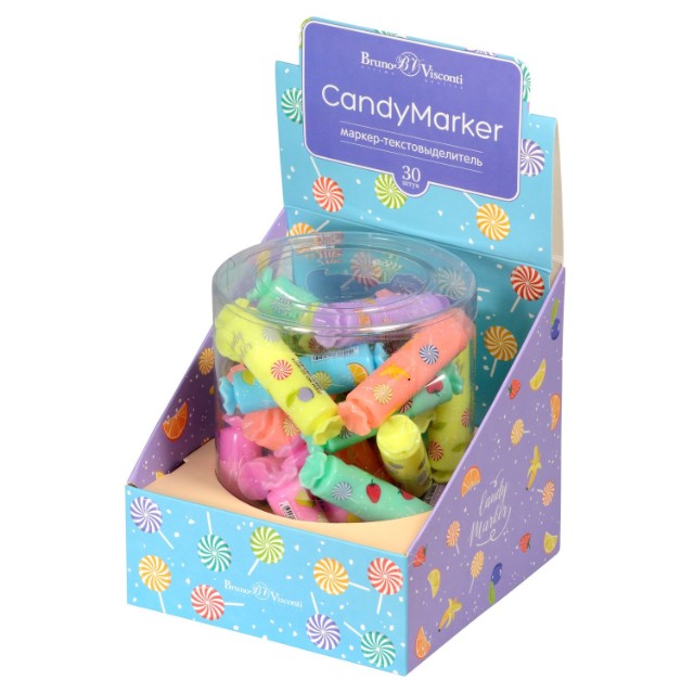 Маркер-выделитель лаванда Candymarker Конфета Превью 2