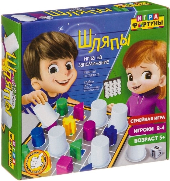 Игра Настольная Шляпы