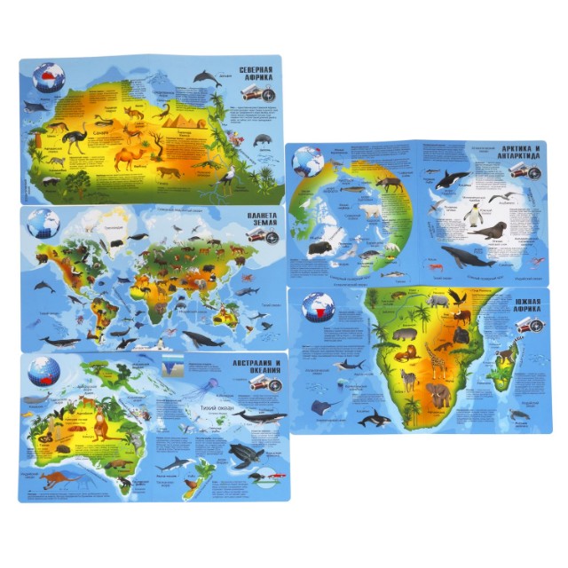Игра Настольная Викторина Умная Сова Увлекательный мир животных и природы Превью 2