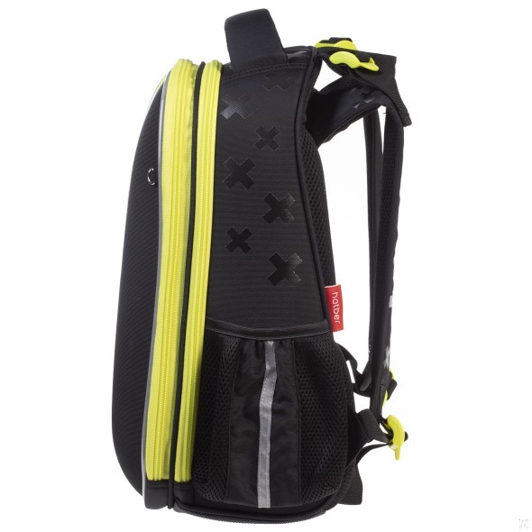 Ранец панцирный Hatber Без правил 38х29х17 см EVA материал нагрудная стяжка светоотраж. 2 отделения 2 кармана Превью 4