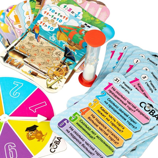 Игра Настольная Викторина Умная Сова Учимся считать Превью 6