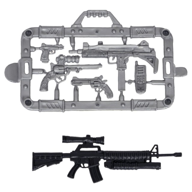 набор Армия Настоящий боец (спецназовец, форма камуфляж зелёного цвета) Превью 3