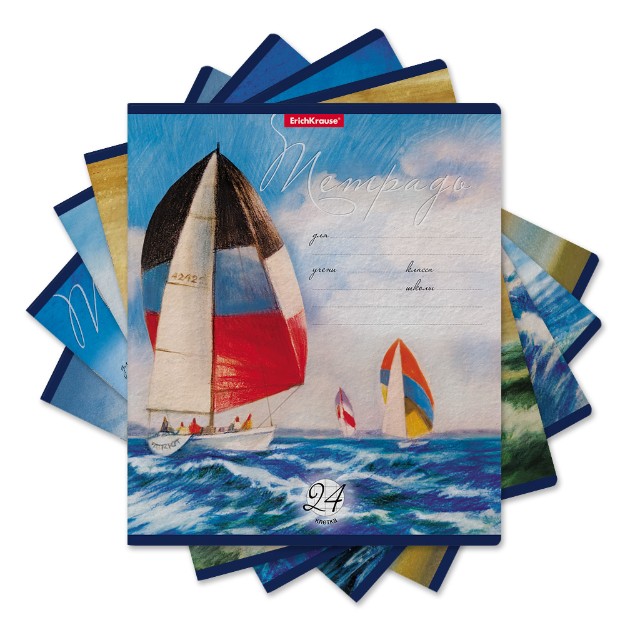 Тетрадь 24л клетка Regata de Vela Превью 0