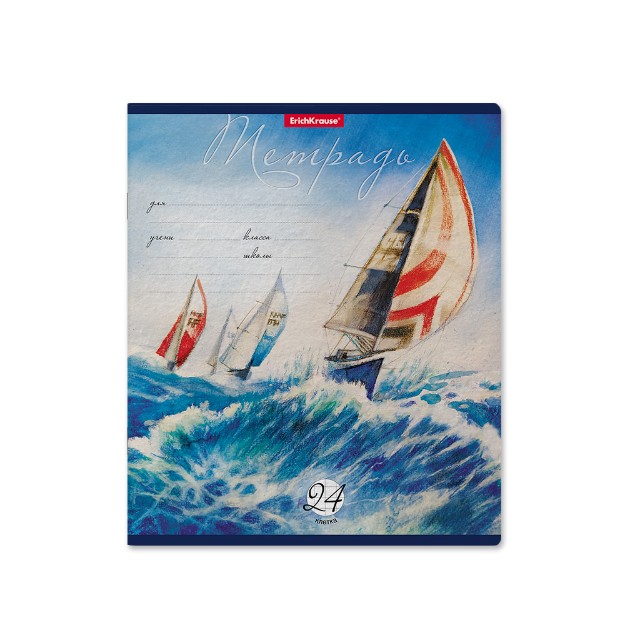 Тетрадь 24л клетка Regata de Vela Превью 7