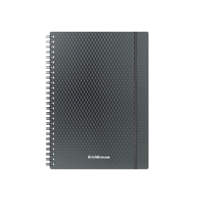 Тетрадь А5 пласт обл 80л кл спир EK Diamond ассорти на резинке Превью 7