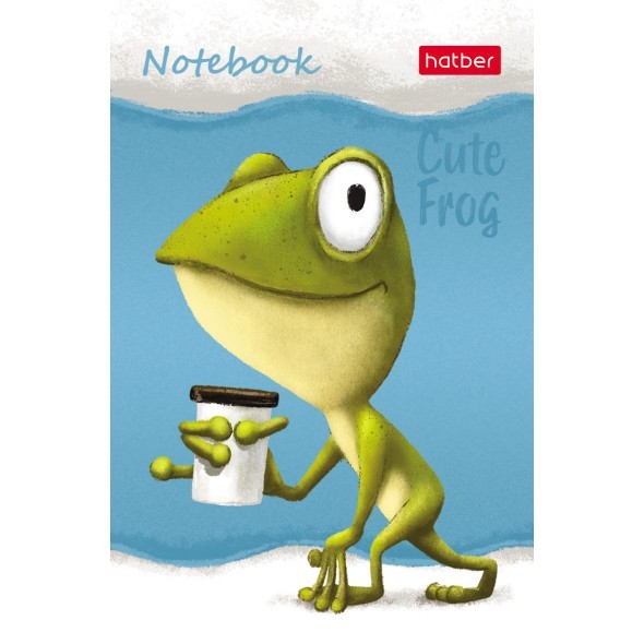 Блокнот А7 48л кл Лягушонок Ден Превью 0