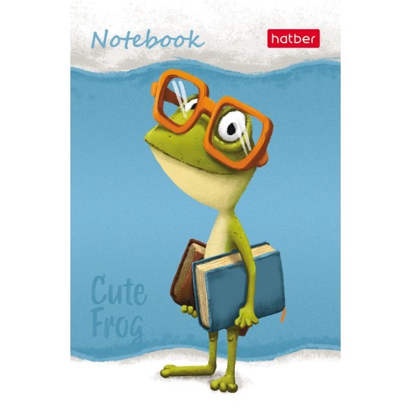 Блокнот А7 48л кл Лягушонок Ден Превью 4