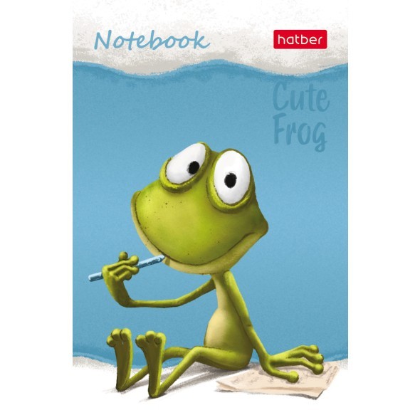 Блокнот А7 48л кл Лягушонок Ден Превью 3