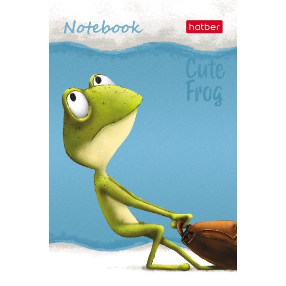 Блокнот А7 48л кл Лягушонок Ден Превью 1