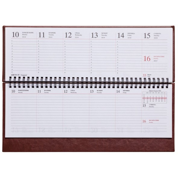 Планинг 2025г спир Sarif Коричневый Превью 1