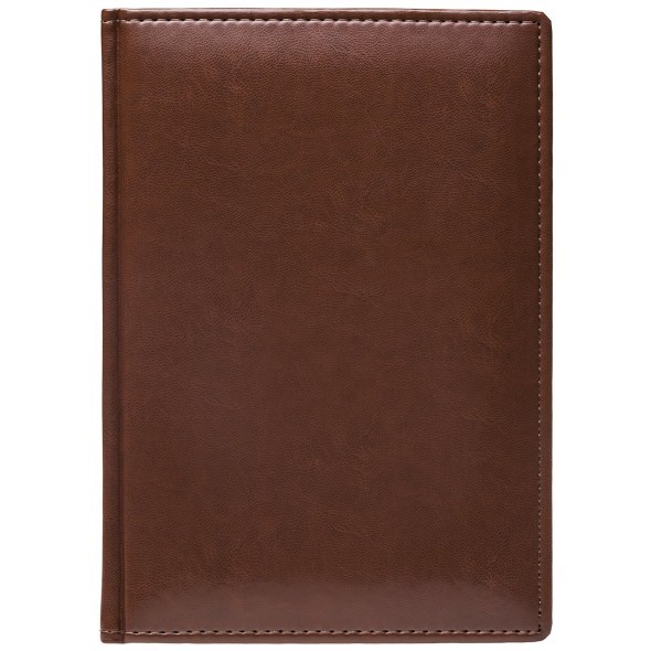 Ежедневник А5 2025г Caprice Prestige Коричневый (вырубка)