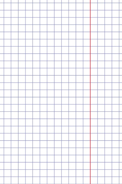 Тетрадь 12л клетка Однотонная. Классика Синяя Превью 1