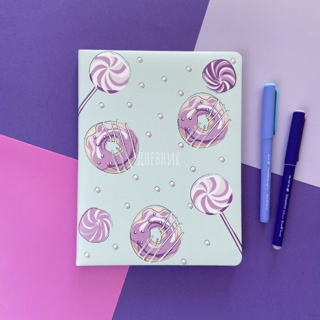 Дневник ст кл иск.кожа BV Сладкое настроение. Леденцы Превью 4