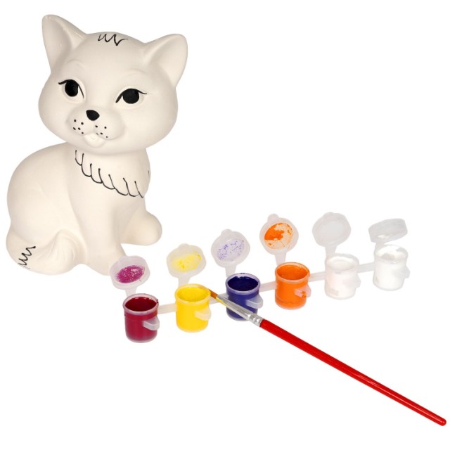 Творч Копилка-подарок Кошечка Превью 3