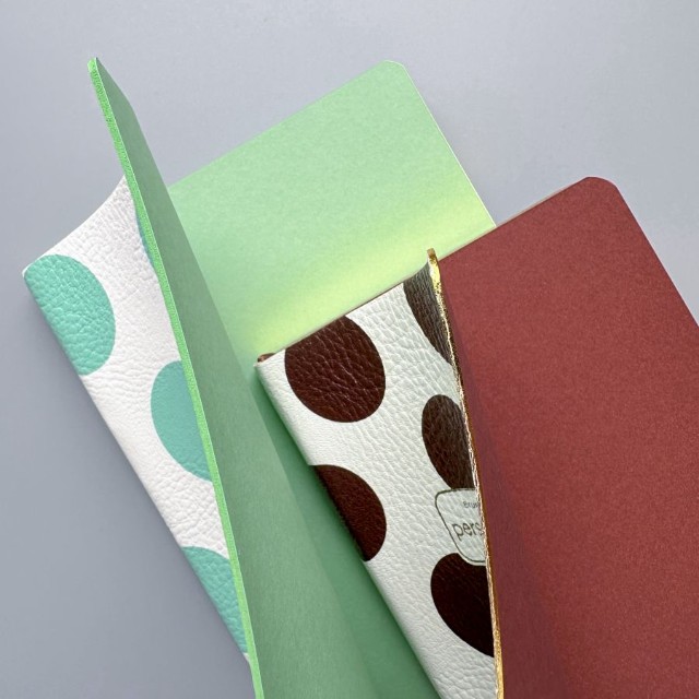 Ежедневник А5 BV Mint Polka Dots недат Превью 8