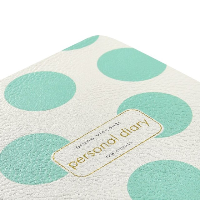Ежедневник А5 BV Mint Polka Dots недат Превью 2