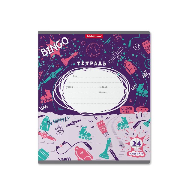 Тетрадь 24л клетка Cosmic Trash Превью 9