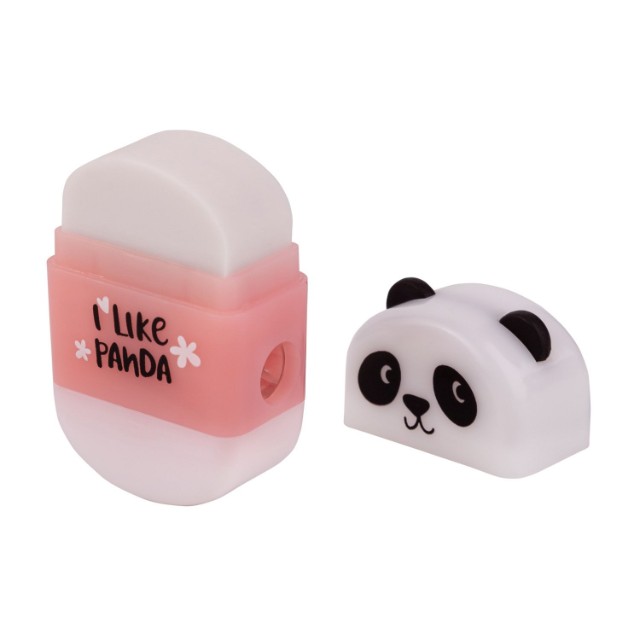 Набор подар BV Панды (ластик, точилка, маркер) Превью 3