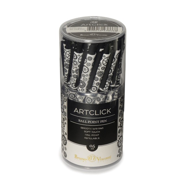 Ручка шариковая синяя BV ArtClick Time Machine 0,5мм принт авт Превью 2