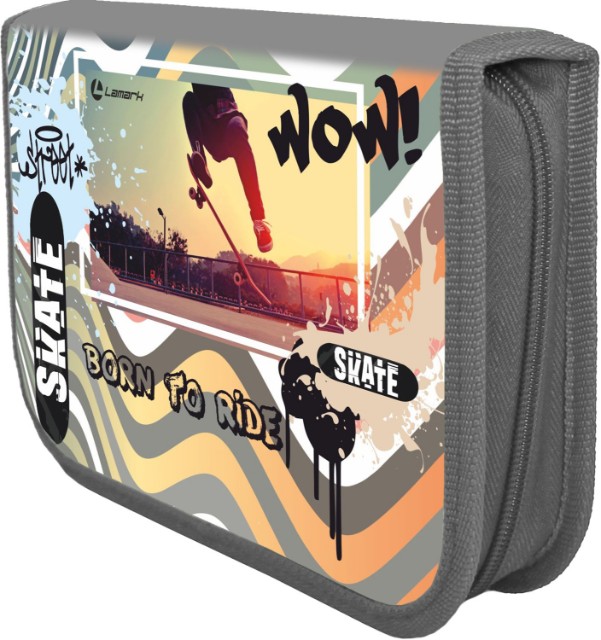 Пенал 1 отд пуст 2 откид планк Lamark Skate Превью 1
