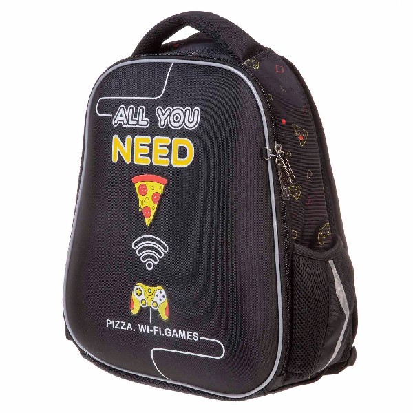 Ранец панцирный Hatber All you need... 1 отделение 2 кармана Превью 2