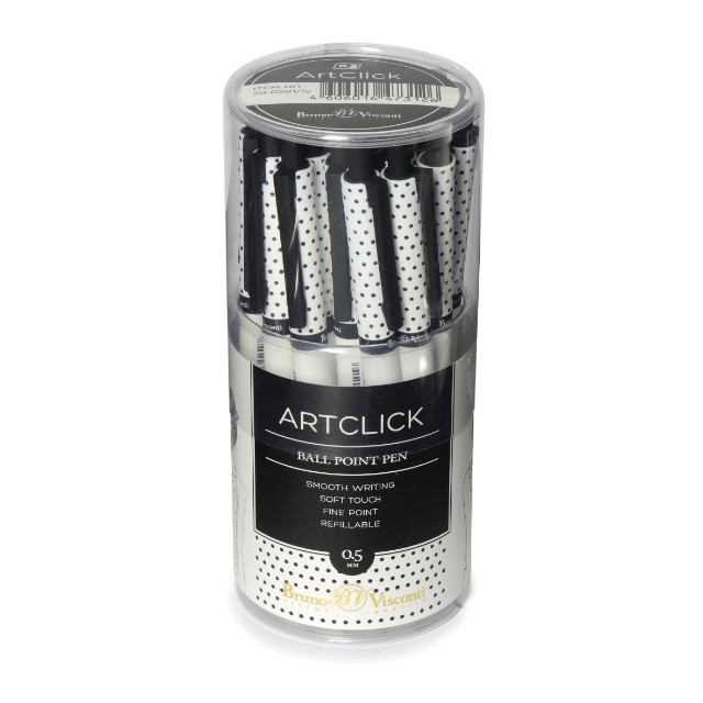 Ручка шариковая синяя BV ArtClick Девушка с косичкой 0.5 мм Превью 2