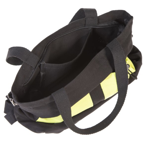 Сумка-шоппер Hatber Black&Yellow 3 кармана хлопок Превью 4