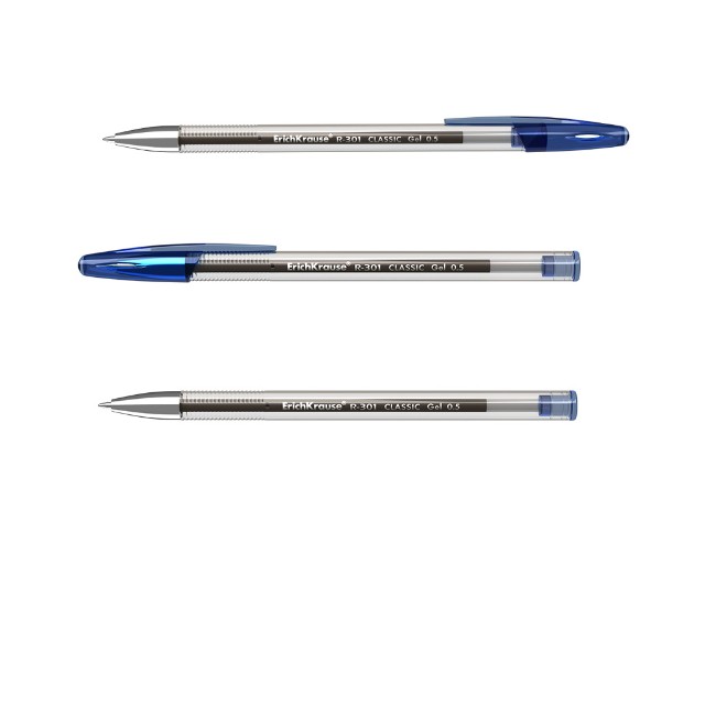 Ручка гелевая синяя EK Classic Gel Stick 0.5 Превью 1