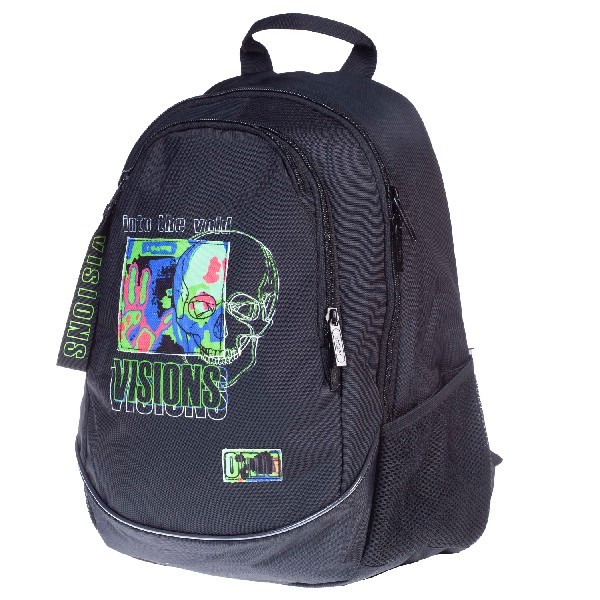 Рюкзак эргономич. Hatber Techno visions 2 отделения, 3 кармана и 1 потайной на спинке Превью 3