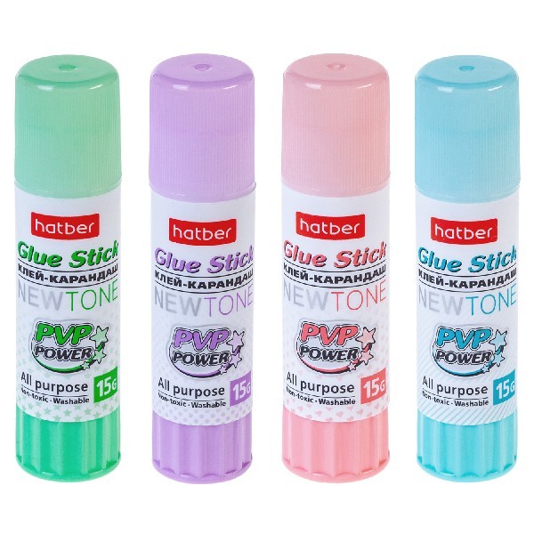Клей-карандаш 15гр Hatber NEWtone Превью 1